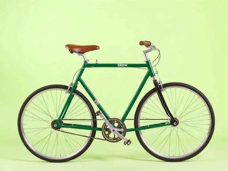 Vintage Roadster - refurbished rescued bike